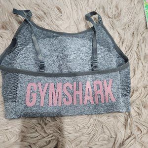 Xs Gymshark gray pink bra